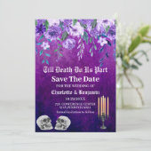 パープルスカルザデイトハロウィン結婚ズ セーブザデート (スタンド正面)