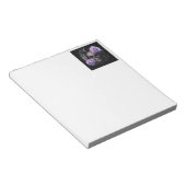 パープルスカルノート紙 ノートパッド (アングル)