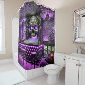 パープルスカルバー シャワーカーテン (インサイチュ)