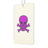 パープルスカル車の空気清浄機 カーエアーフレッシュナー (左)