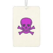 パープルスカル車の空気清浄機 カーエアーフレッシュナー (裏面)