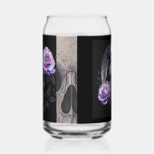 パープルスカル ガラス缶 (左)