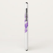 パープルスカル Case-Mate iPhoneケース (裏面/左)