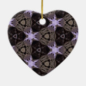 パープルスターズオーナメント セラミックオーナメント (裏面)