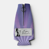 パープルスターバストウィッチハロウィーン ボトルクーラー (裏面)