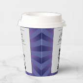 パープルスターバストウィッチハロウィーン 紙コップ (右)