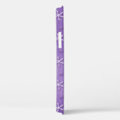 パープルスターリースカイアストラスクパターン Case-Mate iPhoneケース (裏面 / 右)