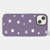 パープルスター iPhoneケース (裏面横)