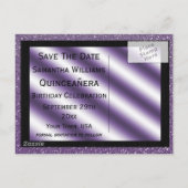 パープルスティレット&ストリーマーキンチェニェラ 案内ポストカード (裏面)