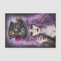 パープルスティームパンク美しい