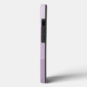 パープルストライプのグラデーションカスタム Case-Mate iPhoneケース (裏面 / 左)