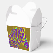 パープルストライプゼブラアート フェイバーボックス (オープン)