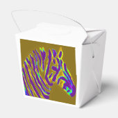 パープルストライプゼブラアート フェイバーボックス (裏面サイド)