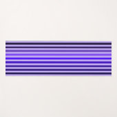 パープルストライプヨガマット ヨガマット (正面(横))