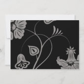 パープルストライプ日付の保存 セーブザデート (裏面)