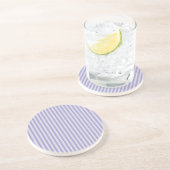 パープルストライプ コースター (側面)