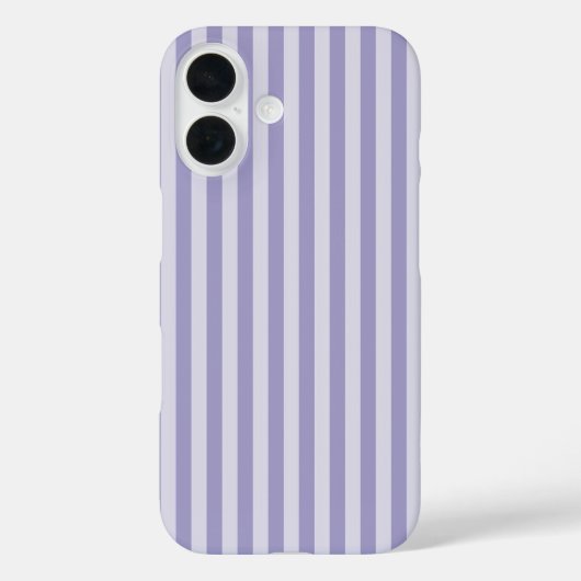 パープルストライプ Case-Mate iPhoneケース (裏面)