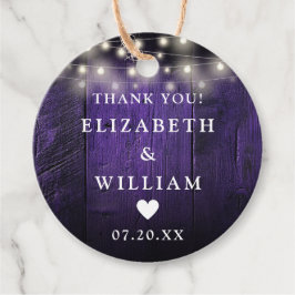 パープルストリングラ素朴イツウッドボホバ結婚ンズ フェイバータグ