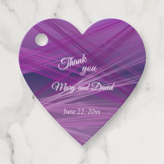 パープルストリークス結婚ズ フェイバータグ (正面)