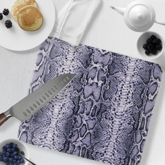 パープルスネークスキンアニマルプリント カッティングボード