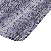 パープルスネークスキンアニマルプリント カッティングボード (角)