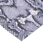 パープルスネークスキンアニマルプリント ショートテーブルランナー (コーナー)