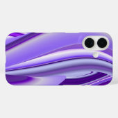 パープルスノードリーム、抽象芸術ファンタジーレインボーアート Case-Mate iPhoneケース (裏面 (横))