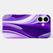 パープルスノードリーム、抽象芸術ファンタジーレインボーアート Case-Mate iPhoneケース (裏面 (横))