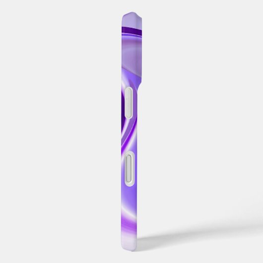 パープルスノードリーム、抽象芸術ファンタジーレインボーアート Case-Mate iPhoneケース (裏面 / 右)