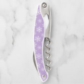 パープルスノーフレークコルク ソムリエナイフ (裏面)