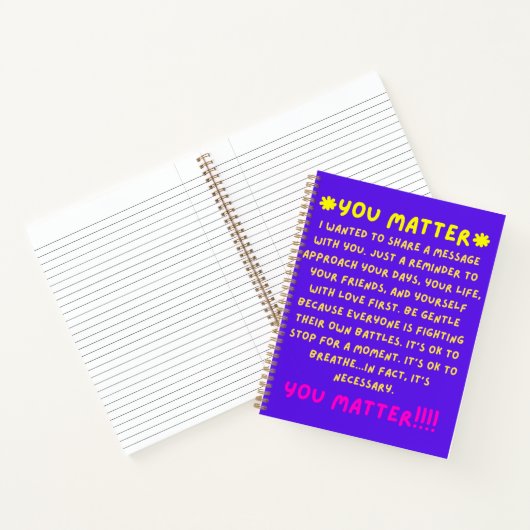 パープルスパイラルが問題 ノートブック (内部)