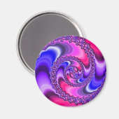 パープルスパイラル マグネット (正面/裏面)