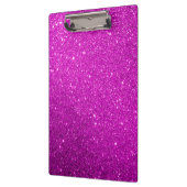 パープルスパークリーグリッター クリップボード (左)