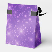 パープルスパークルカスタム卒業2025シックパーティー フェイバーボックス (裏面サイド)