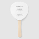 パープルスパークルシルバーストリングライト結婚ズ ハンドファン (裏面)