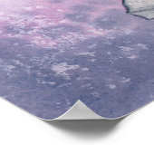 パープルスフィア妖精ファンタジーポスター ポスター (角)