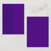 パープルスプリットノイズ名刺 – カスタマイズ可能 名刺 (正面/裏面)