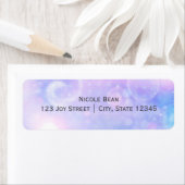 パープルスペースライツコズミック銀河系住所 シール (インサイチュ)