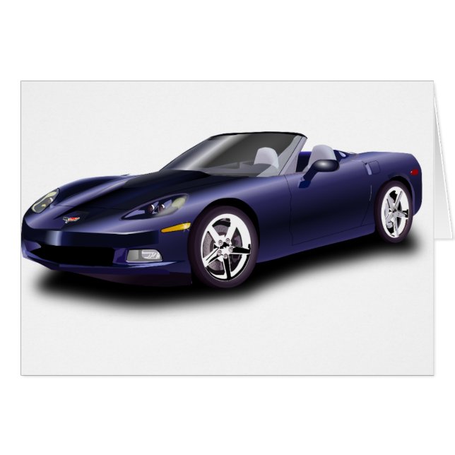 パープルスポーツカー (正面横)