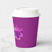 パープルスモークヴァップショップビジネス 紙コップ (左)