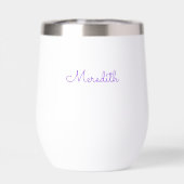 パープルスリープマスクバチェロレッテスランバーパーティー (背面)