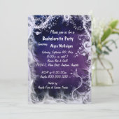 パープルスワーズバチェロレッテ招待状 招待状 (スタンド正面)