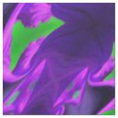 パープルスワールデザイン織物 ファブリック (クローズアップ)