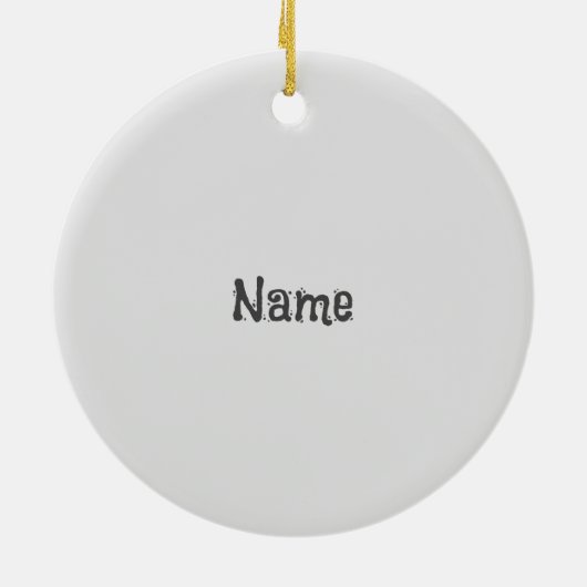 パープルセレニティ祈りの言葉クロスオーナメント セラミックオーナメント (裏面)