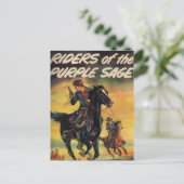 パープルセージのライダー ポストカード (スタンド正面)