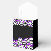 パープルゼブラハートスウィート16誕生日お気に入り フェイバーボックス (オープン)