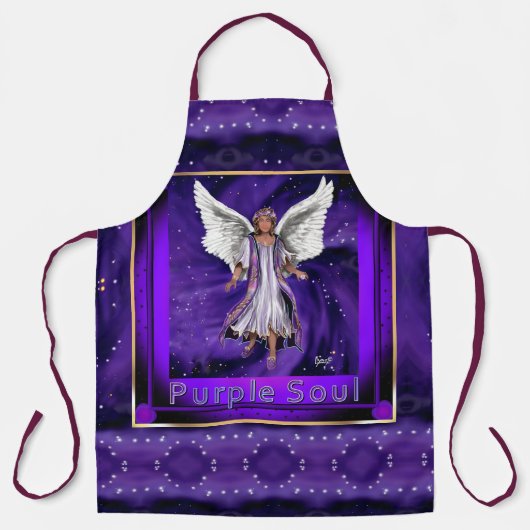 パープルソウルエプロン エプロン (正面)