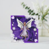 パープルソウルクリスマスカード シーズンカード (スタンド正面)