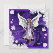 パープルソウルクリスマスカード シーズンカード (正面)