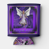 パープルソウルクーラーボックス 缶クーラー (正面)